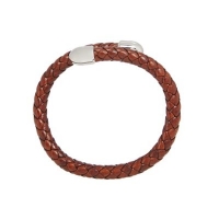 Debenhams  Duncan Walton - Brown Birch leather bracelet