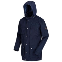 Debenhams  Regatta - Blue Edel waterproof hooded jacket