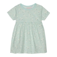 Debenhams  bluezoo - Baby girls aqua jersey daisy print dress