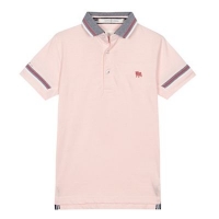 Debenhams  J by Jasper Conran - Boys pink contrast texture polo shirt