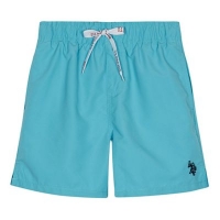 Debenhams  U.S. Polo Assn. - Boys light blue swim shorts