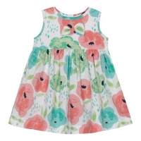 Debenhams  bluezoo - Baby girls floral print dress