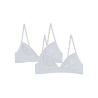 Debenhams  Debenhams - Girls pack of two white starter bras