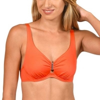 Debenhams  Lisca - Orange Gran Canaria underwired bikini top