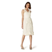 Debenhams  Phase Eight - Cream rae embroidered dress
