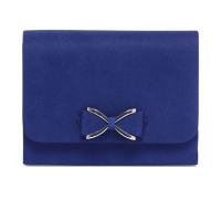 Debenhams  Phase Eight - Blue amelia bow front clutch bag