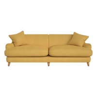 Debenhams  Debenhams - 4 seater tweedy weave Archie sofa