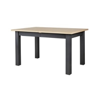 Debenhams  Corndell - Dark grey Marlow extending dining table