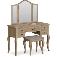 Debenhams  Corndell - Ascot dressing table, mirror and stool set