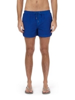 Debenhams  Burton - Washed blue regular pull on swim shorts