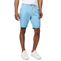 Debenhams  Jacamo - Light blue slim fit chino shorts