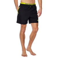 Debenhams  Calvin Klein - Black double waistband swim shorts