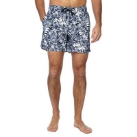 Debenhams  Tommy Hilfiger - Navy hibiscus swim shorts