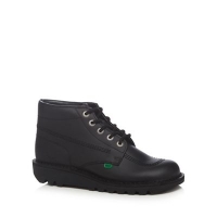 Debenhams  Kickers - Black leather Chukka boots