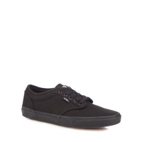 Debenhams  Vans - Black canvas Atwood lace up shoes