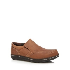 Hush Puppies - Brown Vindo victory slip-on shoes
