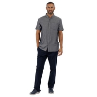 Debenhams  Regatta - Grey Damaro shorts sleeved shirt