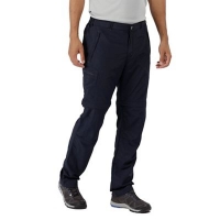 Debenhams  Regatta - Blue Leesville zip off short length trousers