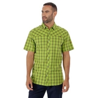 Debenhams  Regatta - Green Honshu short sleeved shirt