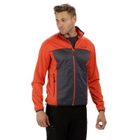 Debenhams  Regatta - Orange Walson hybrid softshell jacket