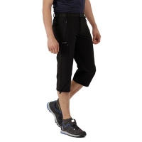 Debenhams  Regatta - Black xert stretch capri trousers