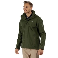Debenhams  Regatta - Green Matt waterproof shell jacket