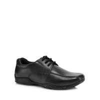 Debenhams  Hush Puppies - Boys black leather Vincente school shoes