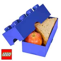 HomeBargains  Lego Storage Brick Lunchbox