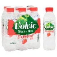 Morrisons  Volvic Strawberry Touch Of Fruit