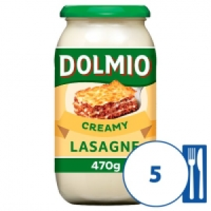 Dolmio Creamy White Lasagne Sauce 470G £0.90
