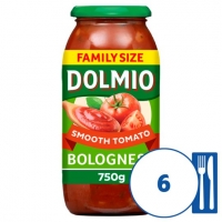 Tesco  Dolmio Bolognese Smooth Tomato Pasta Sauce 750G