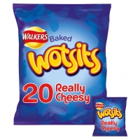 Tesco  Walkers Wotsits Cheesy Snacks 20 X 16.5G
