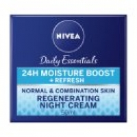 Asda Nivea Daily Essentials Regenerating Night Cream Normal & Combinati