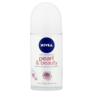 Nivea Deodorant Roll On Pearl and Beauty 50ml £1.00