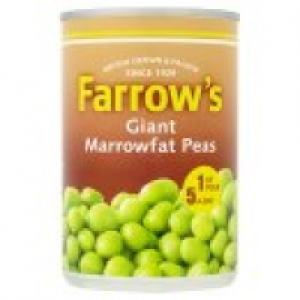 Giant Marrowfat Peas in Water £0.50