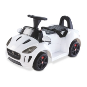 White Ride On Kids Jaguar