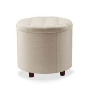 Large Storage Ottoman Stone