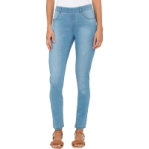 Emerson Womens Jeggings - Mid Blue