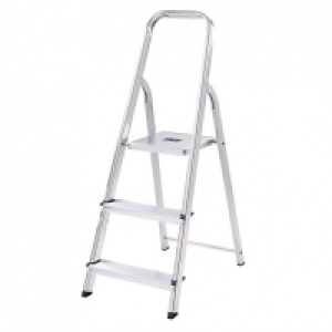 Arrow Diy 3 Tread Aluminium Stepladder &pound;24.87