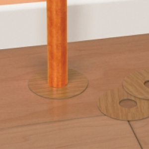 Vitrex Real Wood Pipe Surrounds Light Oak - Pack of 2 £4.99