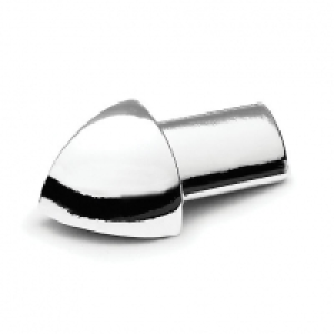 Homelux 8mm Quadrant Corners Silver PK2 £6.99