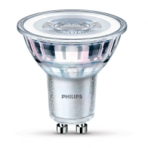 Philips LED Glass Spotlight Bulb - 3.5W GU10 &pound;1.50