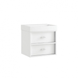 Wickes Alessano White Gloss Wall Hung Vanity Unit - 600mm £370.00