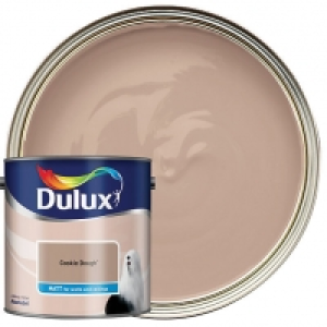 Dulux Matt Emulsion Paint - Cookie Dough 2.5L £16.00