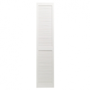 Wickes Internal Closed Louvre Door White Primed - 1829 x 381 &pound;52.00