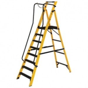 Youngman Megastep 8 Tread Podium Fibreglass Stepladder &pound;335.00