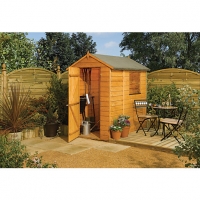 Wickes  Rowlinson Small Modular Apex Shed with Window - 6 x 4 ft