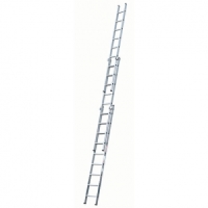 Youngman 3 Section Aluminium Extension Ladder - Max Height 6 &pound;135.00
