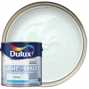 Dulux Light + Space Matt Emulsion Paint - First Frost 2.5L £25.00