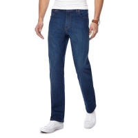 Debenhams  Wrangler - Blue Texas straight fit jeans